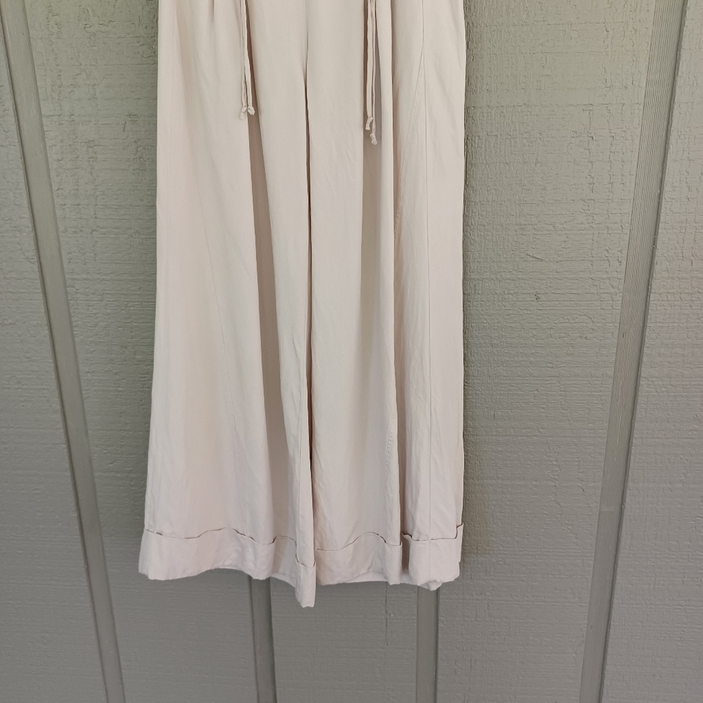 Ulla Johnson Cream Wide-Leg Pants - Picture 3 of 16